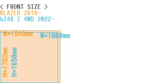 #BLAZER 2018- + bZ4X Z 4WD 2022-